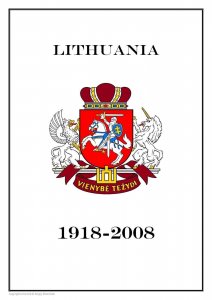 LITHUANIA 1918 - 2008   PDF PDF(DIGITAL) STAMP ALBUM PAGES