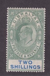 Gibraltar Scott # 45 VF OG lightly hinged nice color scv $ 200 ! see pic !