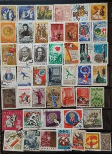 USSR Russia Stamp Lot Used CTO Soviet Union T6394