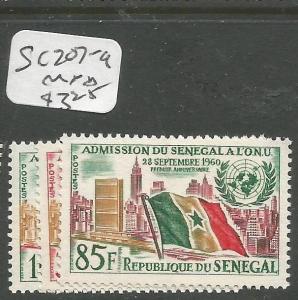 Senegal SC 207-9 MNH (4cus) 