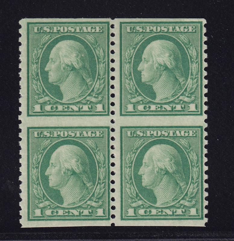 538a F-VF imperf block OG never hinged nice color scv $ 275 ! see pic !