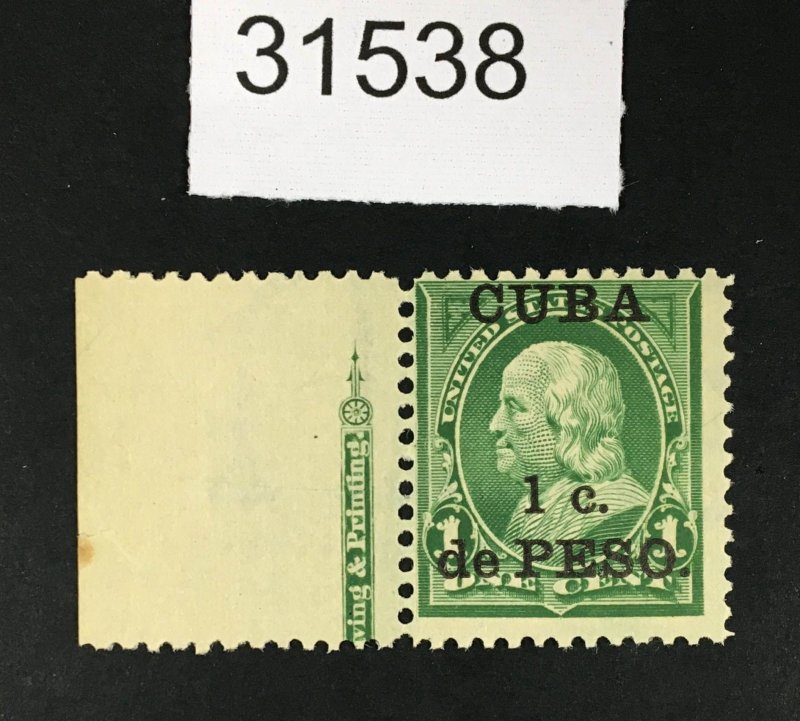 MOMEN: US STAMPS CUBA # 221 MINT OG NH LOT #31538