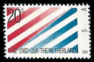 PCBstamps   US #2003 20c U.S. & Netherlands, MNH, (15)