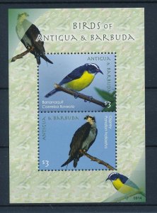 [33055] Antigua & Barbuda 2009 Birds Oiseaux�Uccelli  Souvenir Sheet MNH