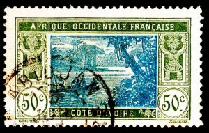 Ivory Coast Scott 63 Used.