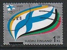 2007 Finland - Sc 1295 - used VF - 1 single - Finnish Olympic committee