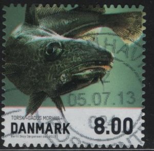 DENMARK  1630 F/VF USED FISH