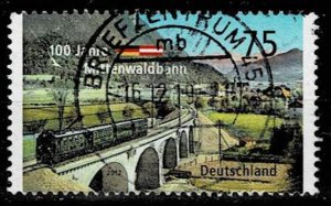Germany 2012,Mi.#2951 used Centenary of Mittenwald Railway