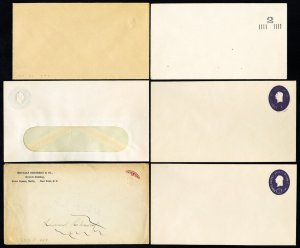 US Stamps Lot Of 18 Striking Error Entire Envelopes