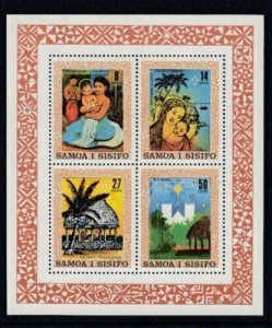 Samoa MNH S/S Christmas 1980