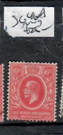 EAST AFRICA & UGANDA KGV 6C   SG 46A   MOG         P0326B H