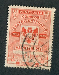Venezuela #672 used single