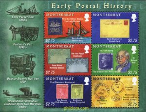 572035 MNH MONTSERRAT 1999 HISTORIA POSTAL