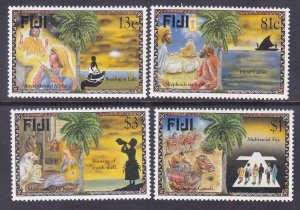 Fiji 782-85 MNH 1996 Christmas Scene from the Christmas Story Set of 4