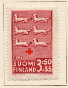 Finland 1943 Early Issue Fine Mint Hinged 3.50mk. NW-215556