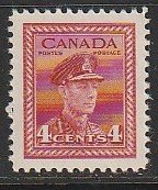 1943 Canada - Sc 254 - MNH VF - 1 single - George VI War Issue