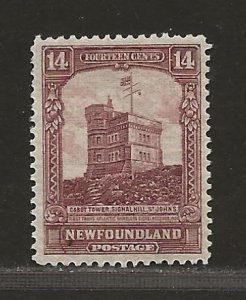 NEWFOUNDLAND  SC# 155   VF/MLH