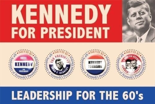 NEVIS - 2010 - PRESIDENT JOHN F KENNEDY - SHEET OF 4 - MNH