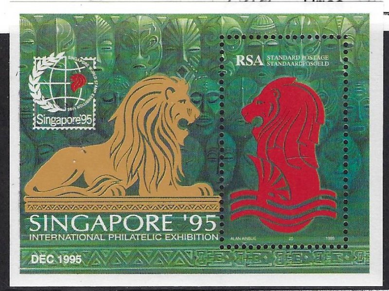 SOUTH AFRICA 915 MLH SS BIN $1.00 LION, EXPO
