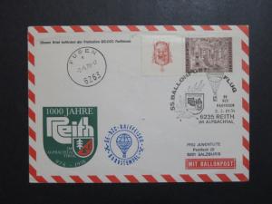 Austria 1976 Balloon Mail Event Cover - Z8806