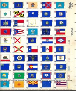 U.S. #1633-82 U.S. STATE FLAGS