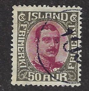 Iceland SC#125 Used Fine...Worth a Close Look!