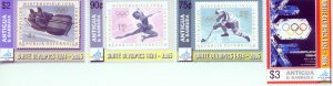 Antigua, Winter Olympics 2006,  Set of 4,  (Anti06007*