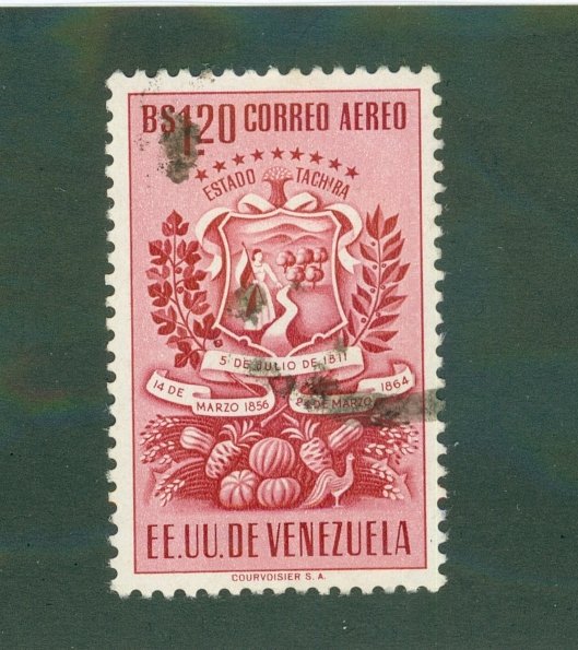 VENEZUELA C379 USED CV $18.00 BIN $8.10