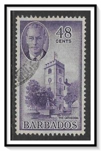 Barbados #224 KG VI & Cathedral Used