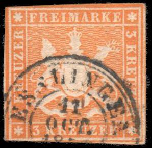 German States-Wurttemberg 15 used