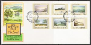 New Zealand #912 FDC Heritage Issue The Land