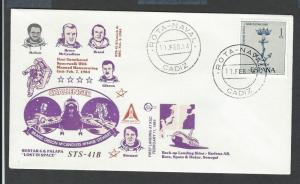 Spain  Space  Event Cover   Space Shuttle