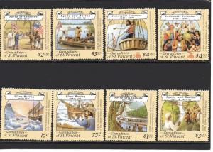 St. Vincent Grenadines 596-603 MNH