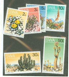 South West Africa #344a-357a Mint (NH)