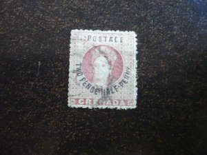 Stamps - Grenada - Scott# 9 - Used Part Set of 1 Stamp