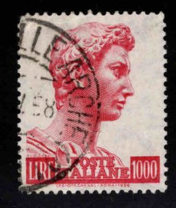 Italy Scott 690A  Used 1000 Lira stamp