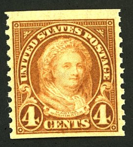 U.S. #601 MINT OG NH