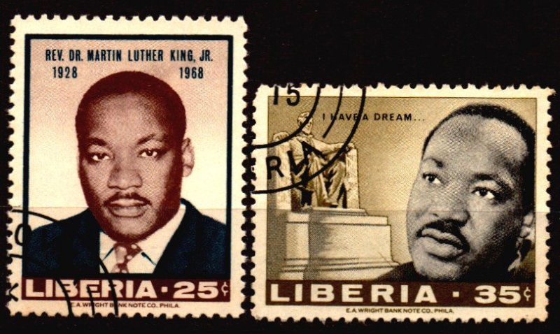 Liberia Scott 481 - 482 used