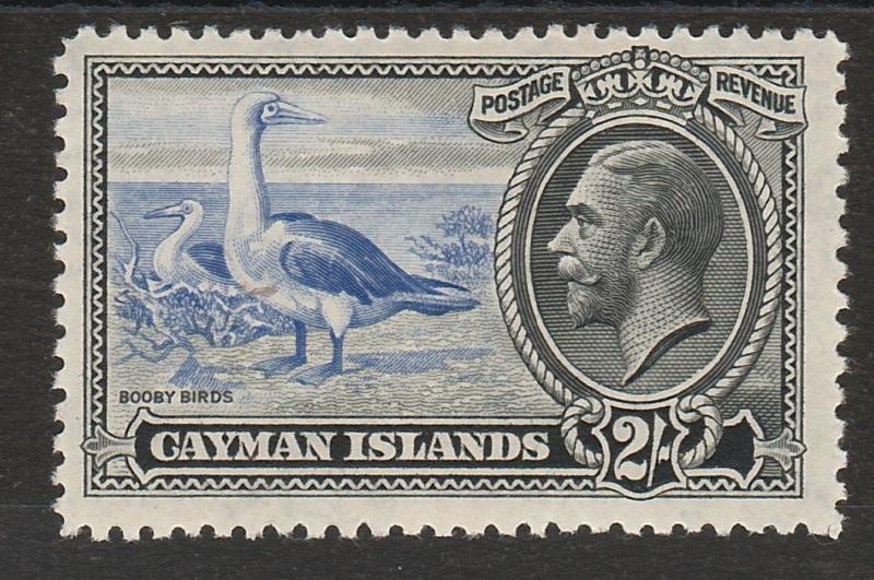 CAYMAN ISLANDS 1935 KGV BOOBY BIRDS 2/- 