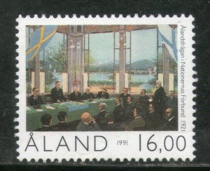 Aland 1991 Autonomy of Aland 70th Anniv. Sc 59 MNH # 1456