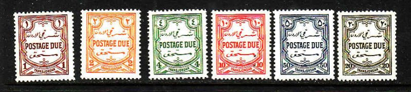 Jordan-Sc#J30-5-unused hinge og Postage Due set-1929-