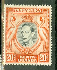 Kenya Uganda Tanganyika 74d mint CV $45