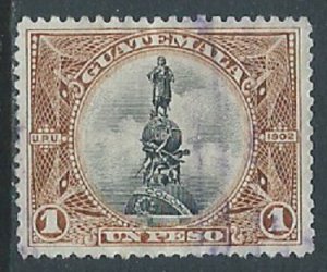 Guatemala, Sc #122, 1p Used