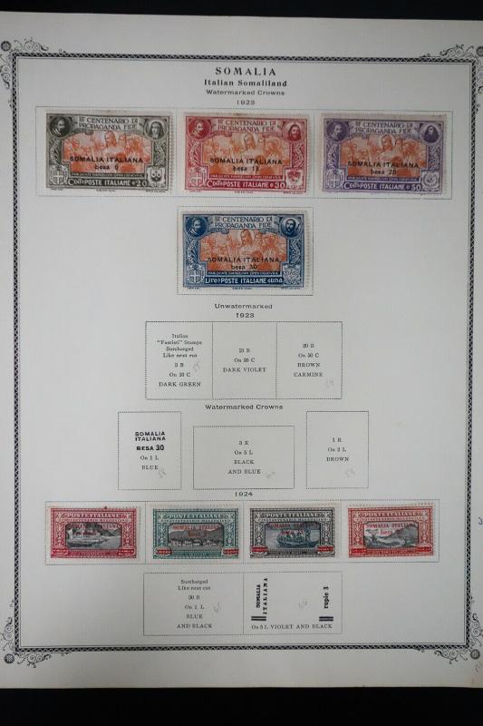 Somalia 1903 to 1970s Stamp Collection