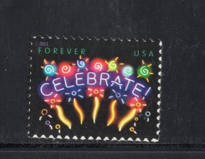 4502 * CELEBRATE * U.S. Postage FOREVER Stamp MNH 2011