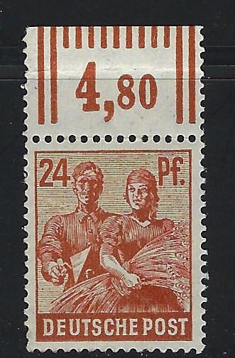 Germany AM Post Scott # 565, mint nh, var. rotary print