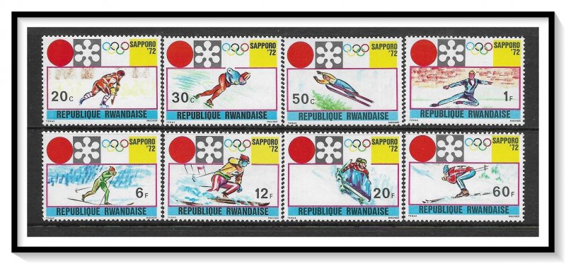 Rwanda #436-443 Olympics Set MNH