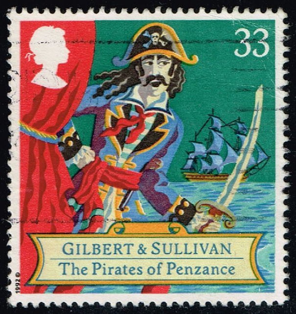 Great Britain #1461 Pirates of Penzance; Used (0.95) (2Stars)