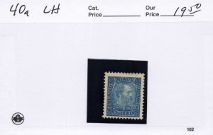 ICELAND  40a  MLH    SCANS ENLARGE WHEN OPENED 