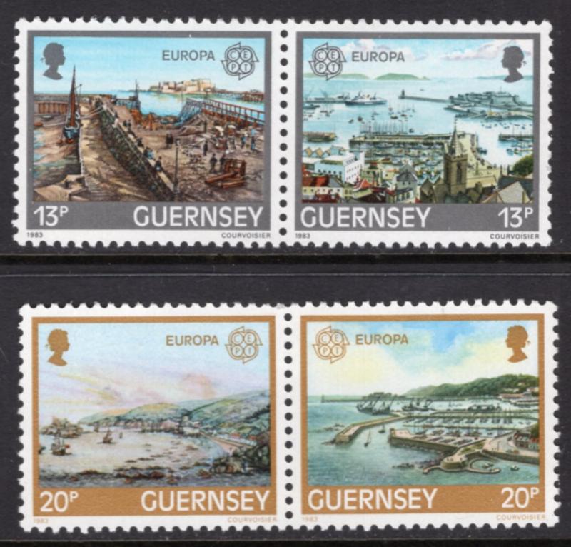 Guernsey 260-263a Europa MNH VF